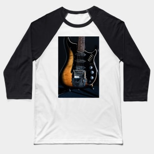 Burns Split Jazz Guitar Baseball T-Shirt